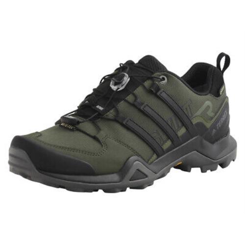 Adidas Terrex-Swift-R2-GTX Green/black Trail Running Sneakers Shoes Sz. 8