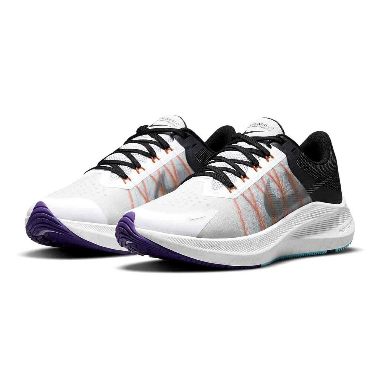 Nike Zoom Winflo 6 Mens Size 8.5 Sneakers Shoes CW3421 103 White wm sz 10