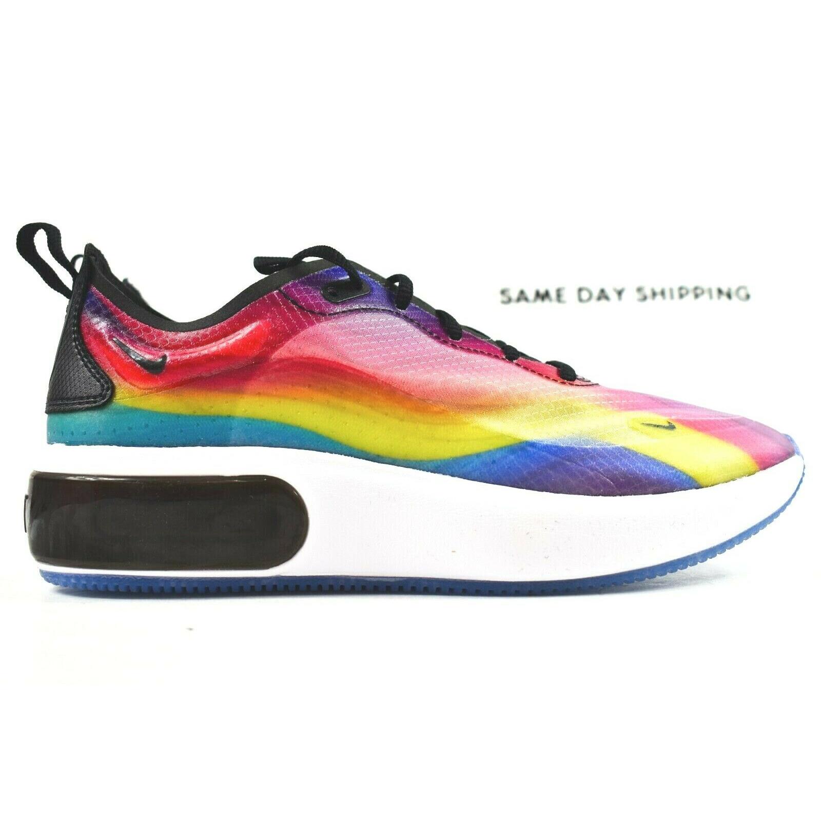 Nike Air Max Dia Nrg Womens Size 6 Shoes CQ2503 900 Rainbow Multicol