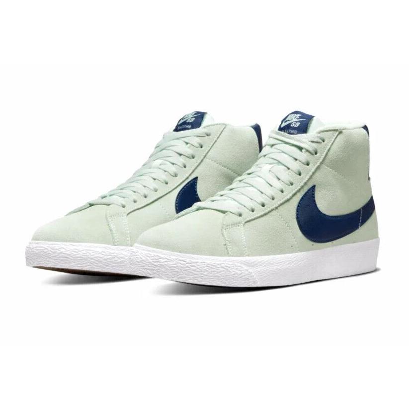 Nike SB Zoom Blazer Mid Mens Size 11.5 Sneaker Shoes 864349 303 Barely Green