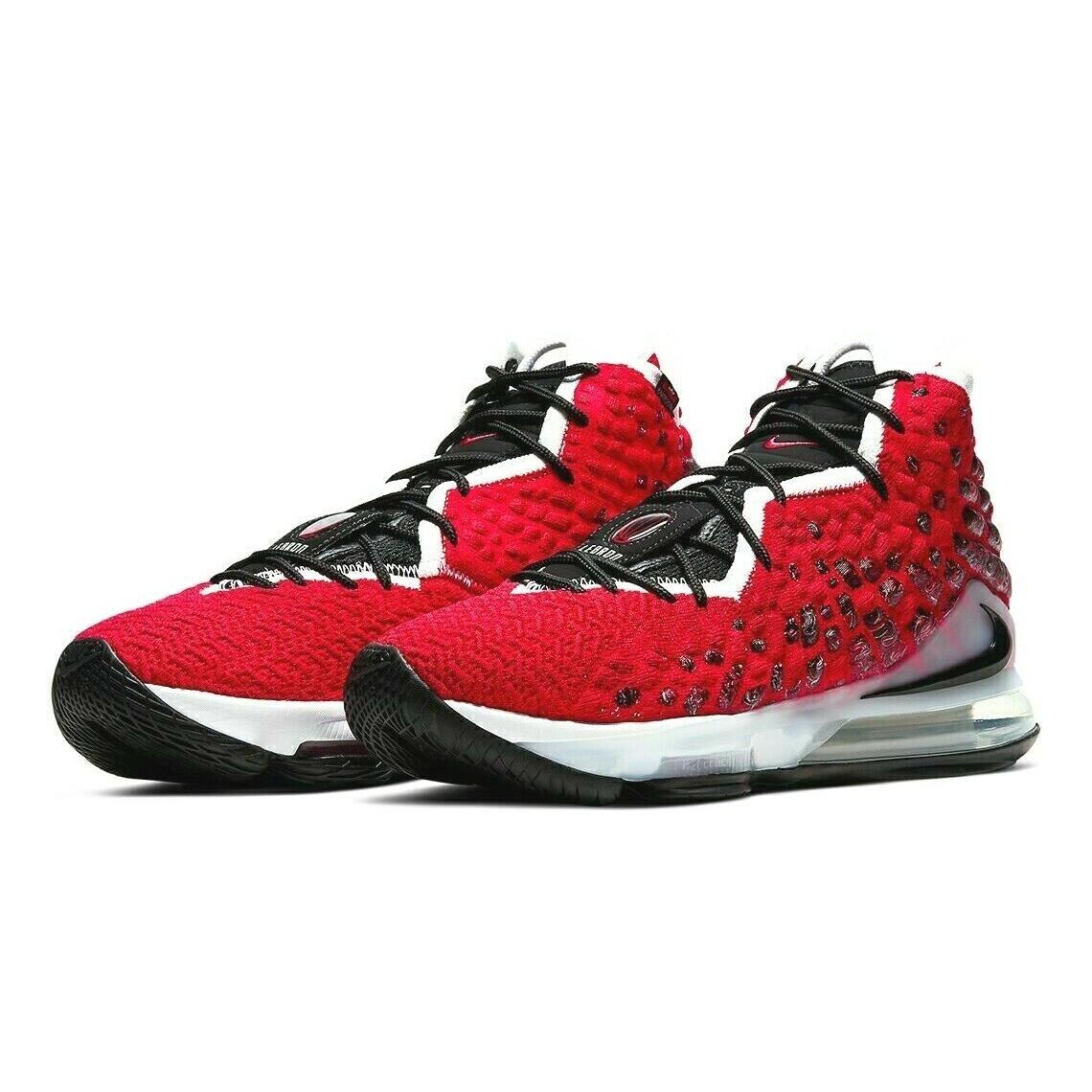 Nike Lebron Xvi 17 Mens Size 6.5 Chicago Bulls Shoes BQ3177 601 Pippen