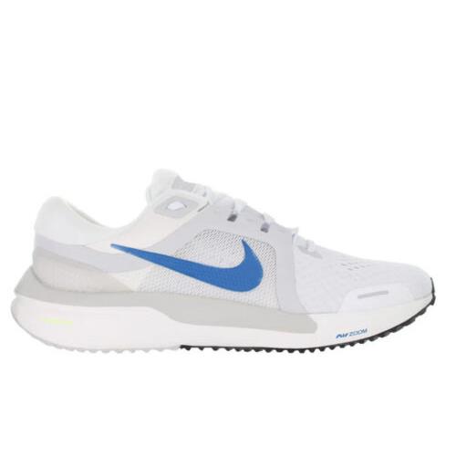 Nike Air Zoom Vomero 16 White Grey Blue Men Road Running DA7245-101 Size 13 - White