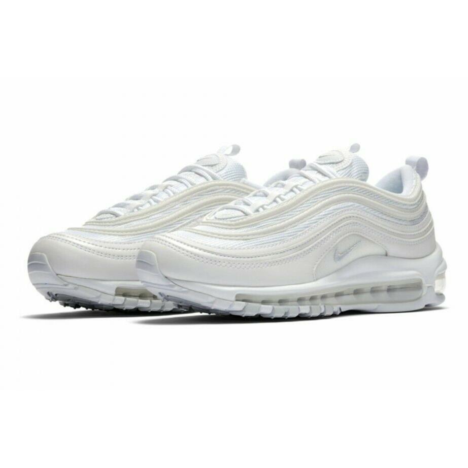 Nike Air Max 97 Womens Size 6.5 Sneaker Shoes 921733 100 White Pure Platinum