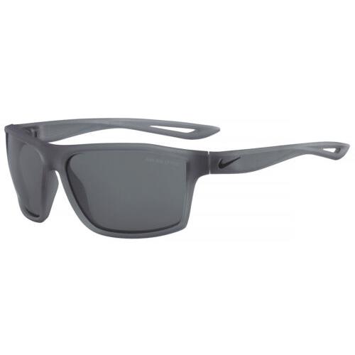 Nike EV1061-001 Legend S Unisex Matte Grey Sunglasses Grey Mirrored Lens - Gray Frame, Gray Lens