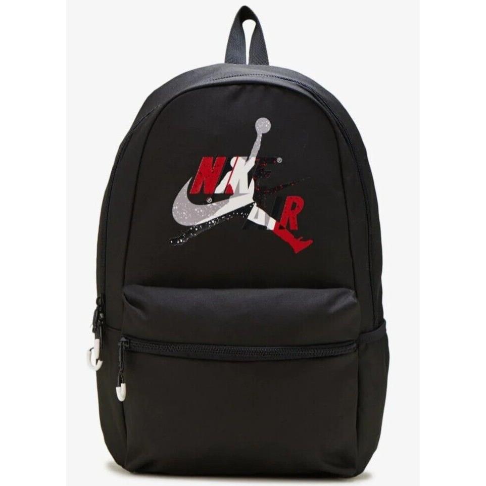 Jordan Jumpman Boys Nike Classics School Travel Backpack Black/gym Red Bag