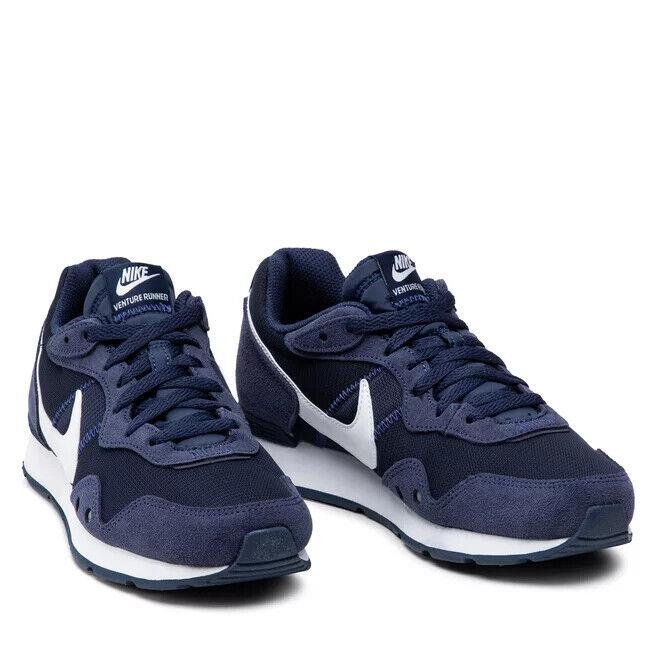 Nike shoes Venture Runner - Blue , Midnight Navy/White Manufacturer 4