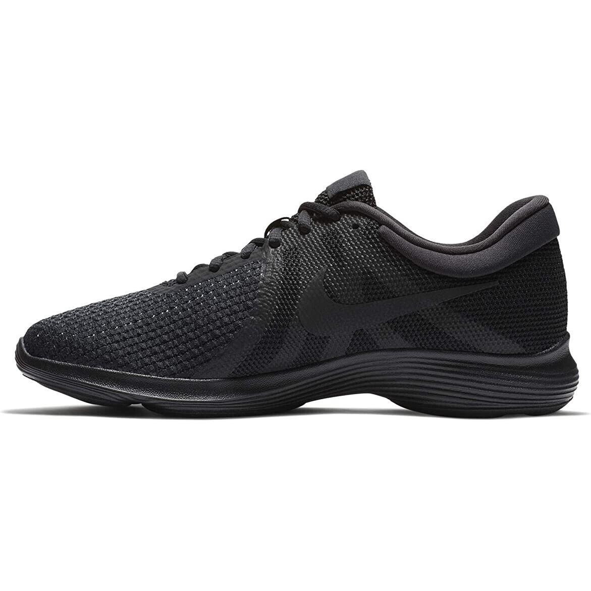 Nike Revolution 4 Black/black Men`s Running Athletic Shoe 908988-002 US Size 13