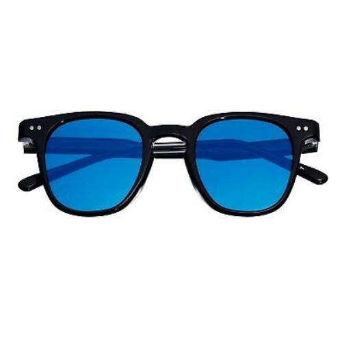 Simplify Alexander Polarized Sunglasses - Black/blue