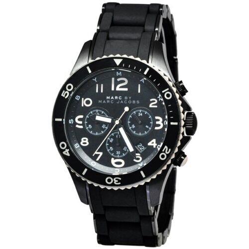Marc Jacobs watch  - Black , Black Dial, Black Silicone Band