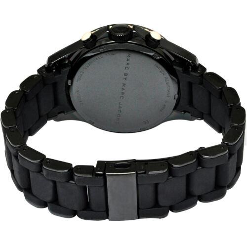 Marc Jacobs watch  - Black , Black Dial, Black Silicone Band