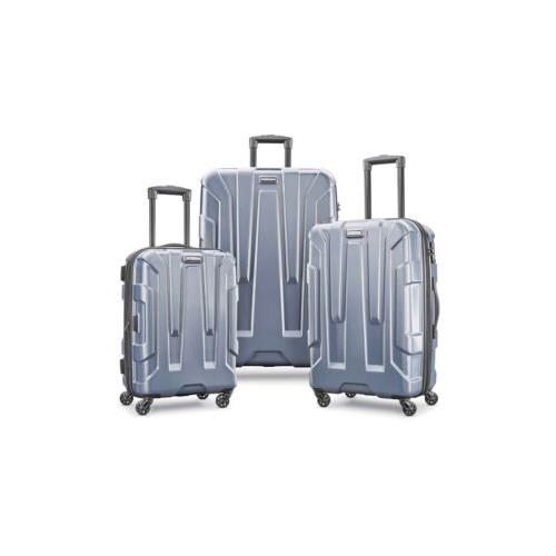Samsonite Centric Hardside Expandable Luggage with Spinner 3PC Set Blue Slate
