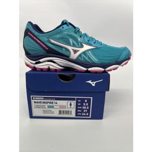 Mizuno Wave Inspire 14 Womens Size 8 Usa 4109855C6X. Running Shoes Uk 5.5 Euro 38.5