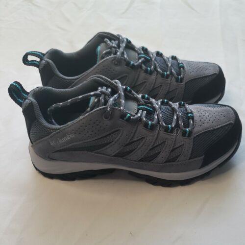 Columbia Womens Crestwood Graphite/pacific Rim Hiking Shoes Size 9 BL4595-053