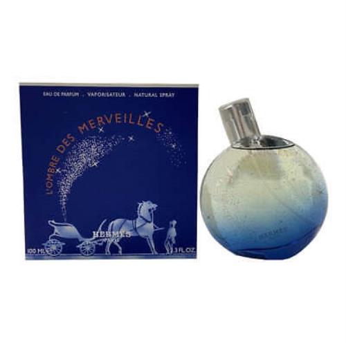L`ombre Des Merveilles by Hermes Perfume For Women Edp 3.3 / 3.4 oz