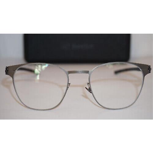 IC Berlin Eyeglasses T101 Slate Gunmetal 51 19 145