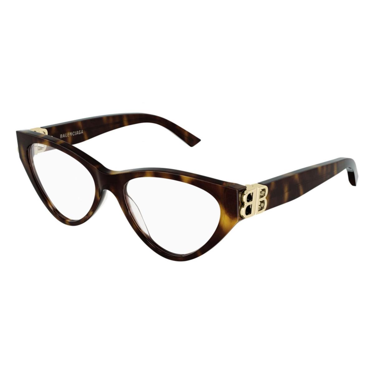 Balenciaga BB0172o-002 Havana Havana Eyeglasses