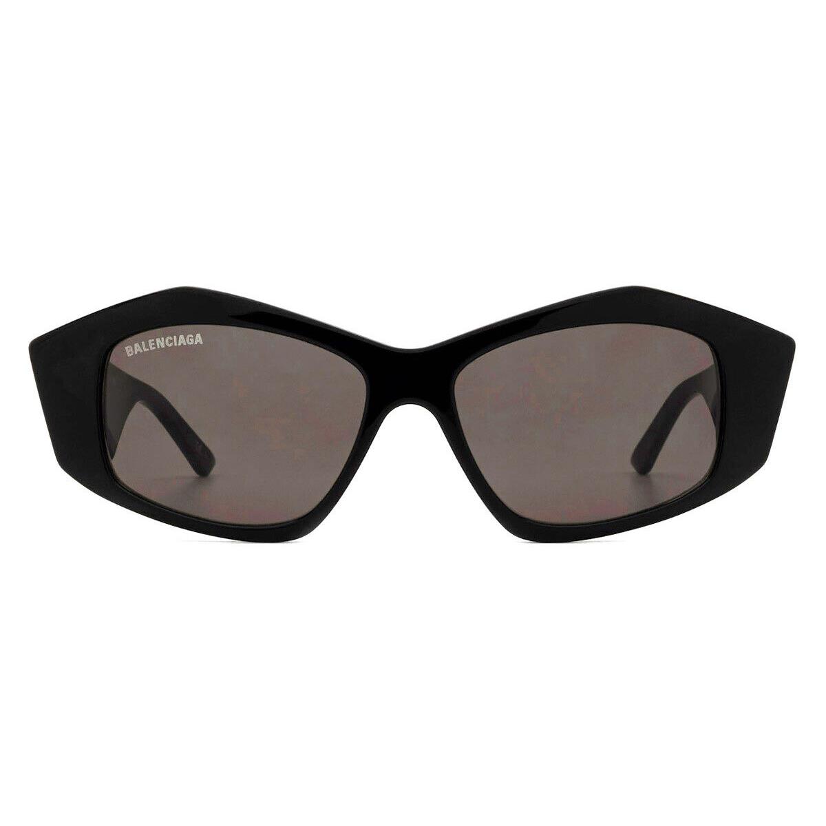 Balenciaga BB0106S Sunglasses Women Black Geometric 52mm