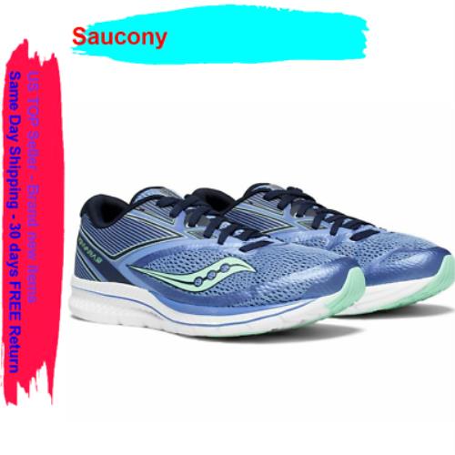 Saucony Kinvara 9 Women`s Running Shoe Blue/teal Size 5 M