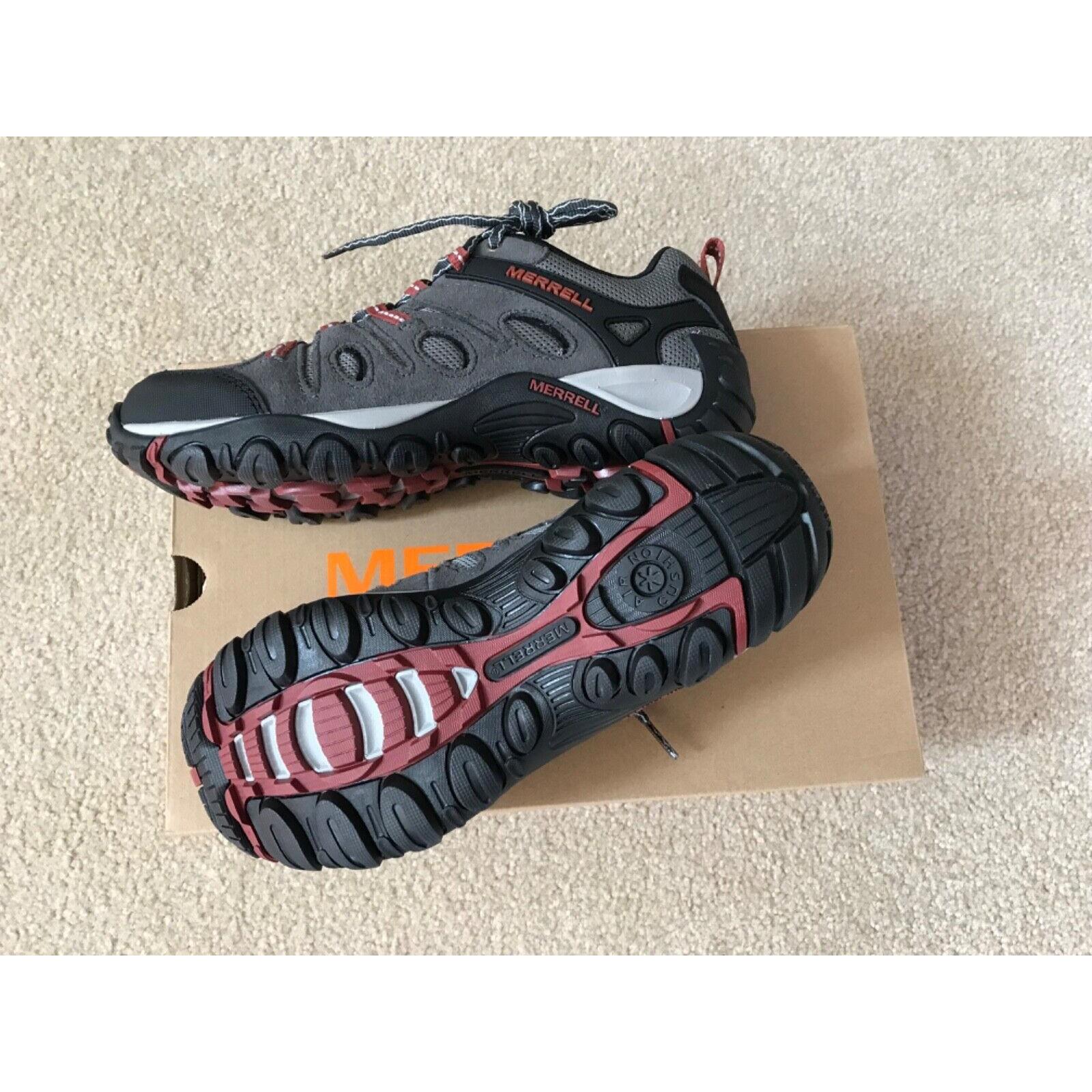 Merrell Crosslander Vent Men`s Hiking Shoes `J343406C` Size: 8.5 Color: Graynwt
