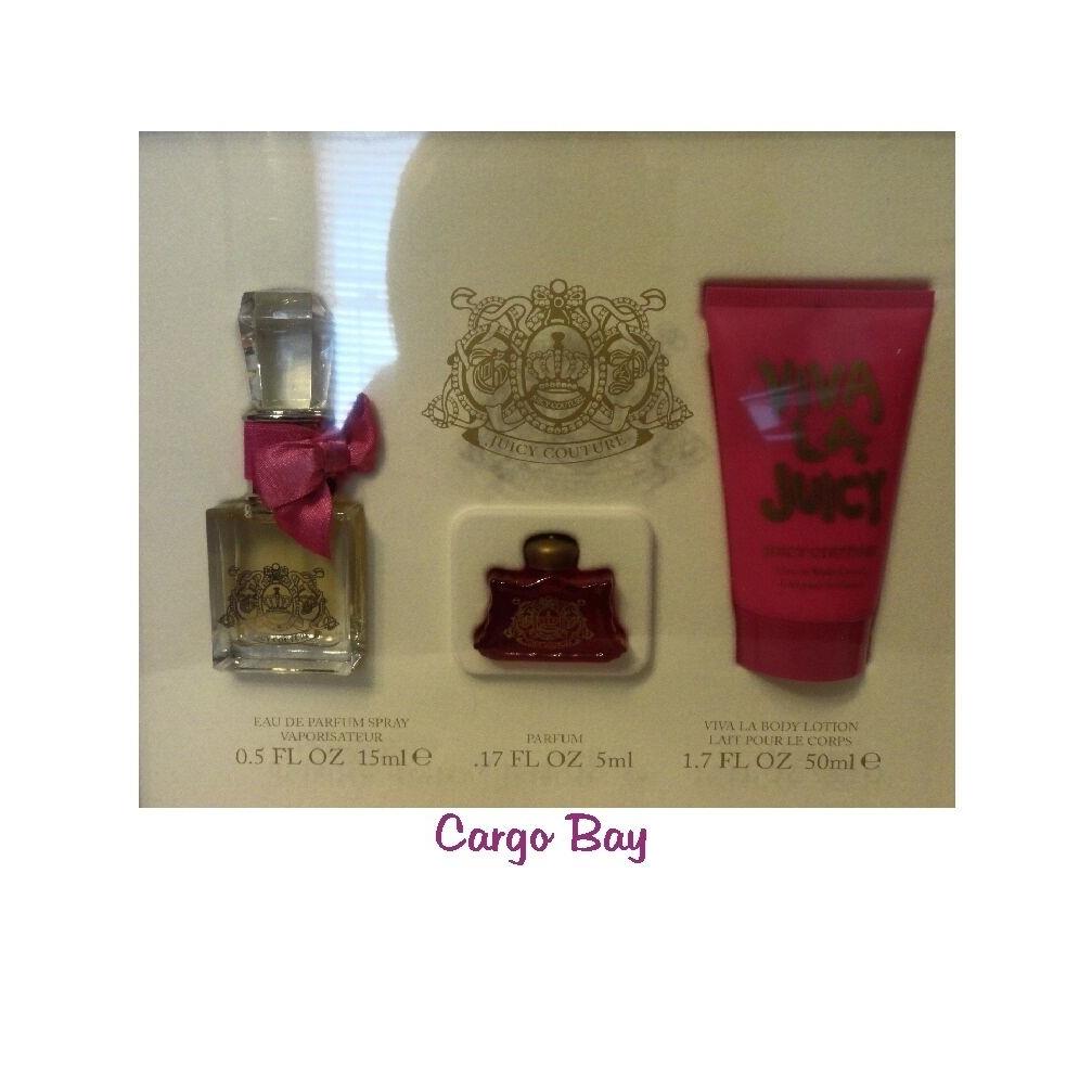 Viva La Juicy Boxed Gift Set Perfume Lotion Mini Parfum Spray