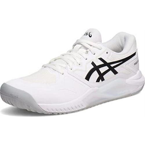Asics Men`s Gel-challenger 13 Tennis Shoes Size 7 White/black