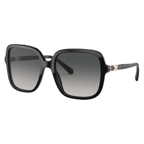 Bvlgari sunglasses  - Black Frame, Polar Grey Gradient Lens, Black Model