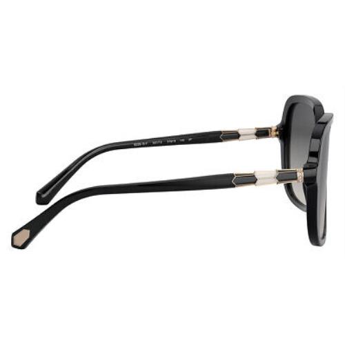 Bvlgari sunglasses  - Black Frame, Polar Grey Gradient Lens, Black Model