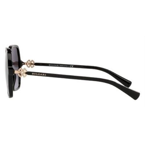 Bvlgari sunglasses  - Black Frame, Grey Gradient Lens, Black Model