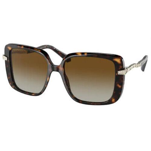 Bvlgari sunglasses  - Havana Frame, Polar Brown Gradient Lens, Havana Model