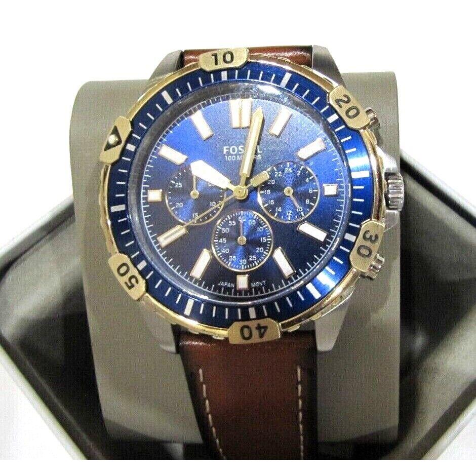 fossil garrett blue