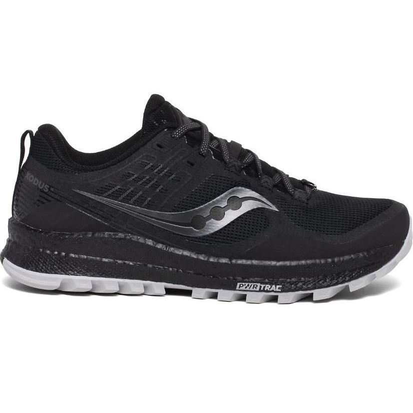 Saucony Xodus 10 Men`s Athletic Trail Running Shoes - S20555 Black