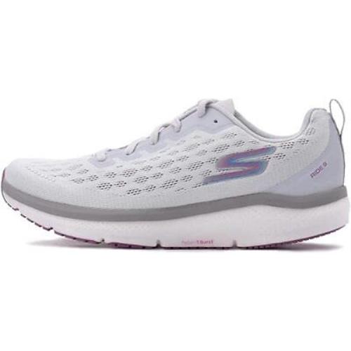 Skechers Women`s Go Run Ride 9 Running Shoes Grey/multi 9 B M US