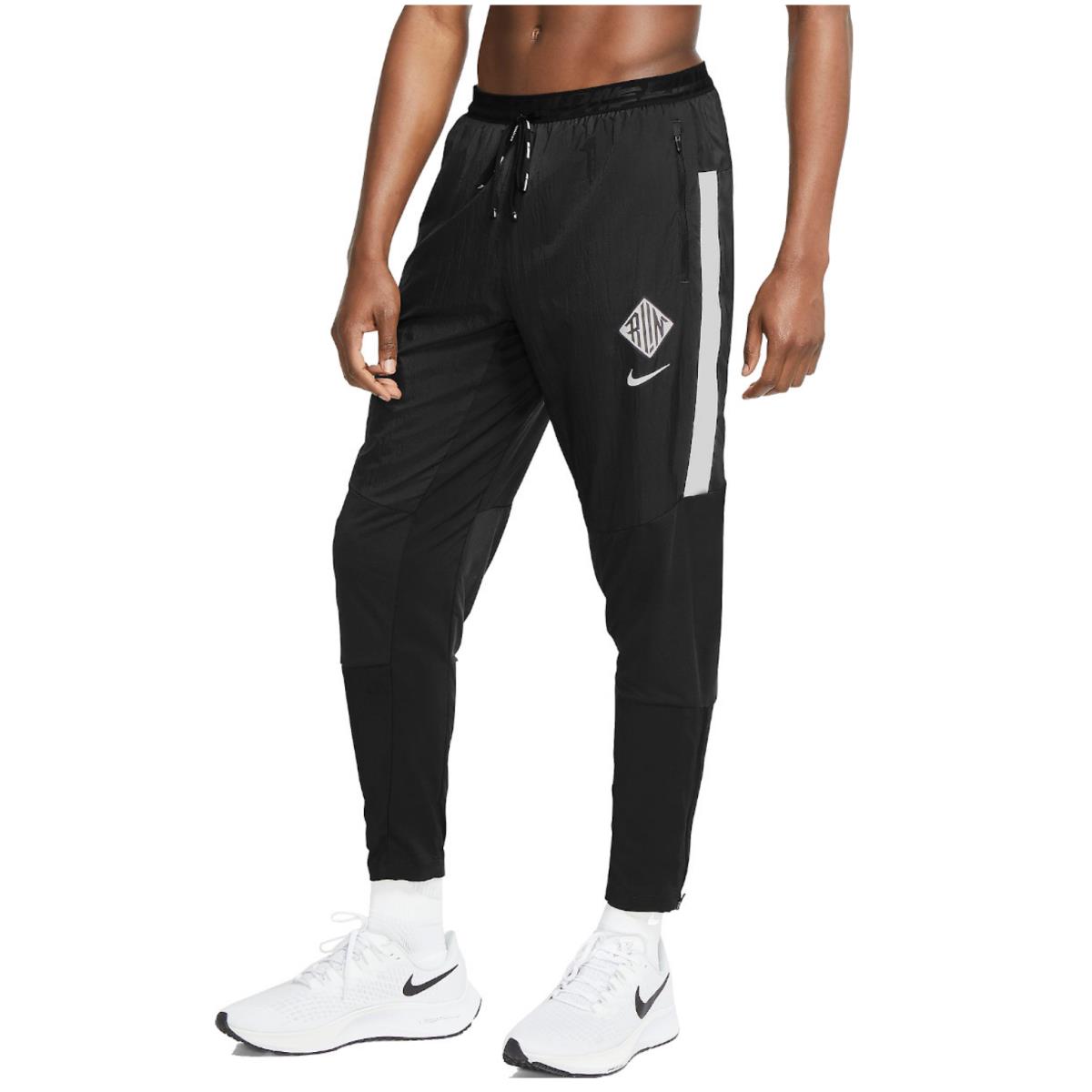 Nike Phenom Elite Wild Run Men Pants Lightweight Black CU5730 010