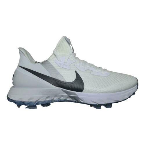 Nike Air Zoom Infinity Tour Wide `white Black` Mens Golf Shoes Cleats CZ8301-100