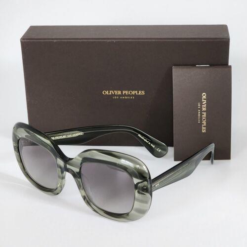 Oliver Peoples 0OV5479SU Oversized Jesson Green/grey Gradient Sunglasses - Frame: Green, Lens: Grey Gradient