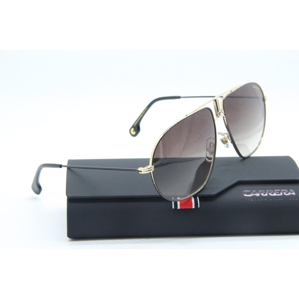 Carrera Bound 2M2HA Gold Brown Sunglasses W/case 60-12