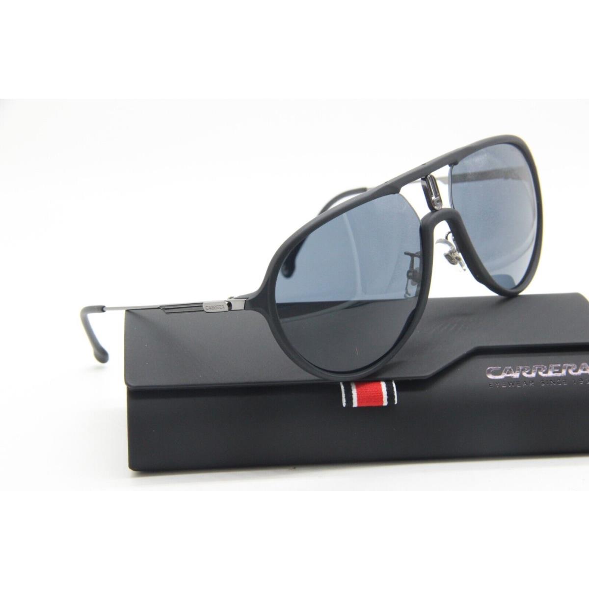 Carrera 1026/S 003IR Matte Black Grey Sunglasses W/case 59-16