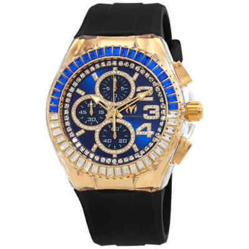 Technomarine Cruise Chronograph Quartz Blue Dial Men`s Watch TM-121016