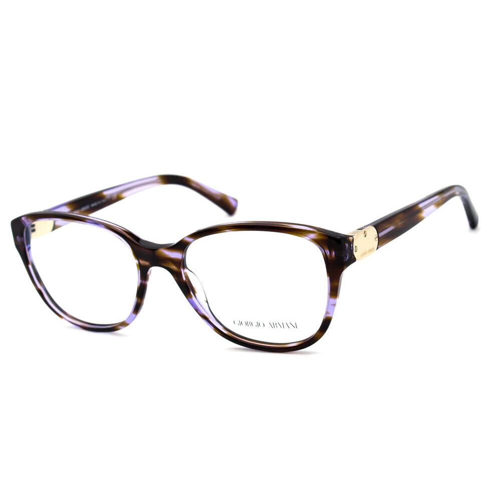 Giorgio Armani Eyeglasses AR 7034 5242 Striped Violet Frame Italy 54 18 140