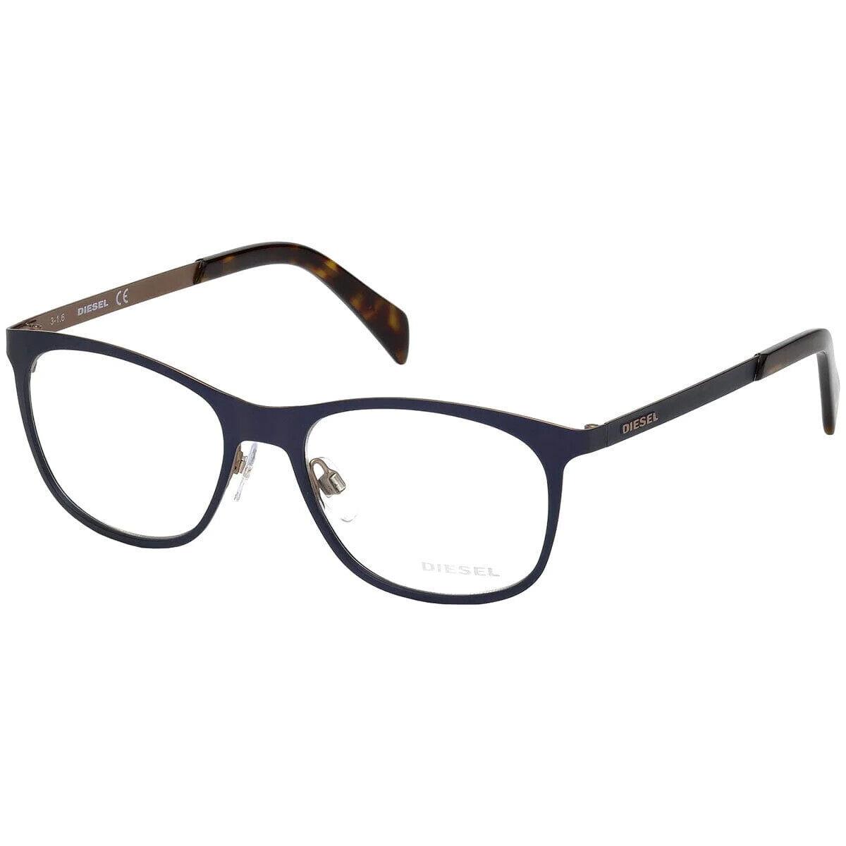 Diesel eyeglasses  - Blue , Blue Frame, Clear Lens 0
