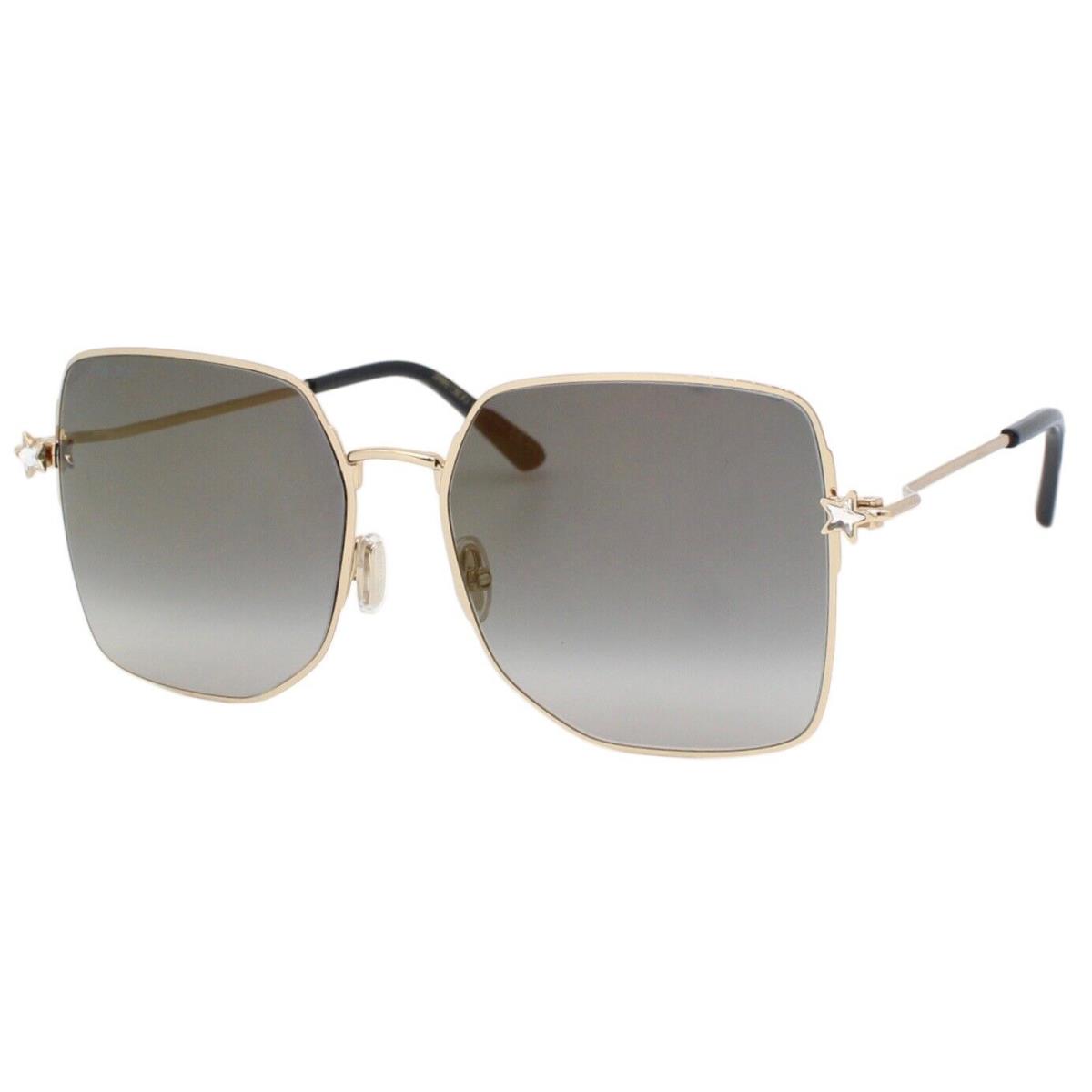 Jimmy Choo Trisha/g/sk J5G Gold Gray Gradient Women s Sunglasses 58-17-150 Wcase