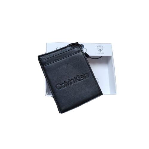 Calvin Klein Men`s Leather Front Pocket Wallet Magnetic Money Clip Rfid  Block - Calvin Klein wallet - 193671270282 | Fash Brands