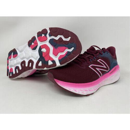 Balance Women`s More v3 Running Shoes Garnet/pink Glo 8 B M US