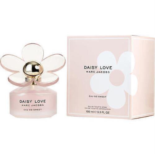 Daisy Love Eau So Sweet By Marc Jacobs Edt Spray 3.3 Oz Limited Edition 2019