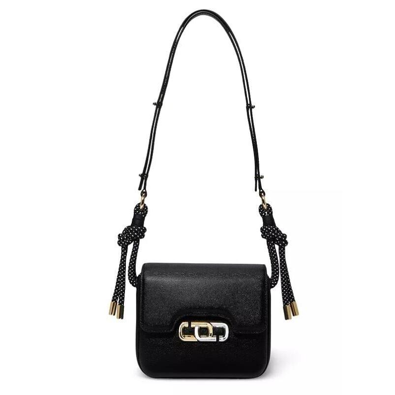 Marc Jacobs The J Link Twist Mini Shlder /xbody Bag Black Gold/silver Dust Bag