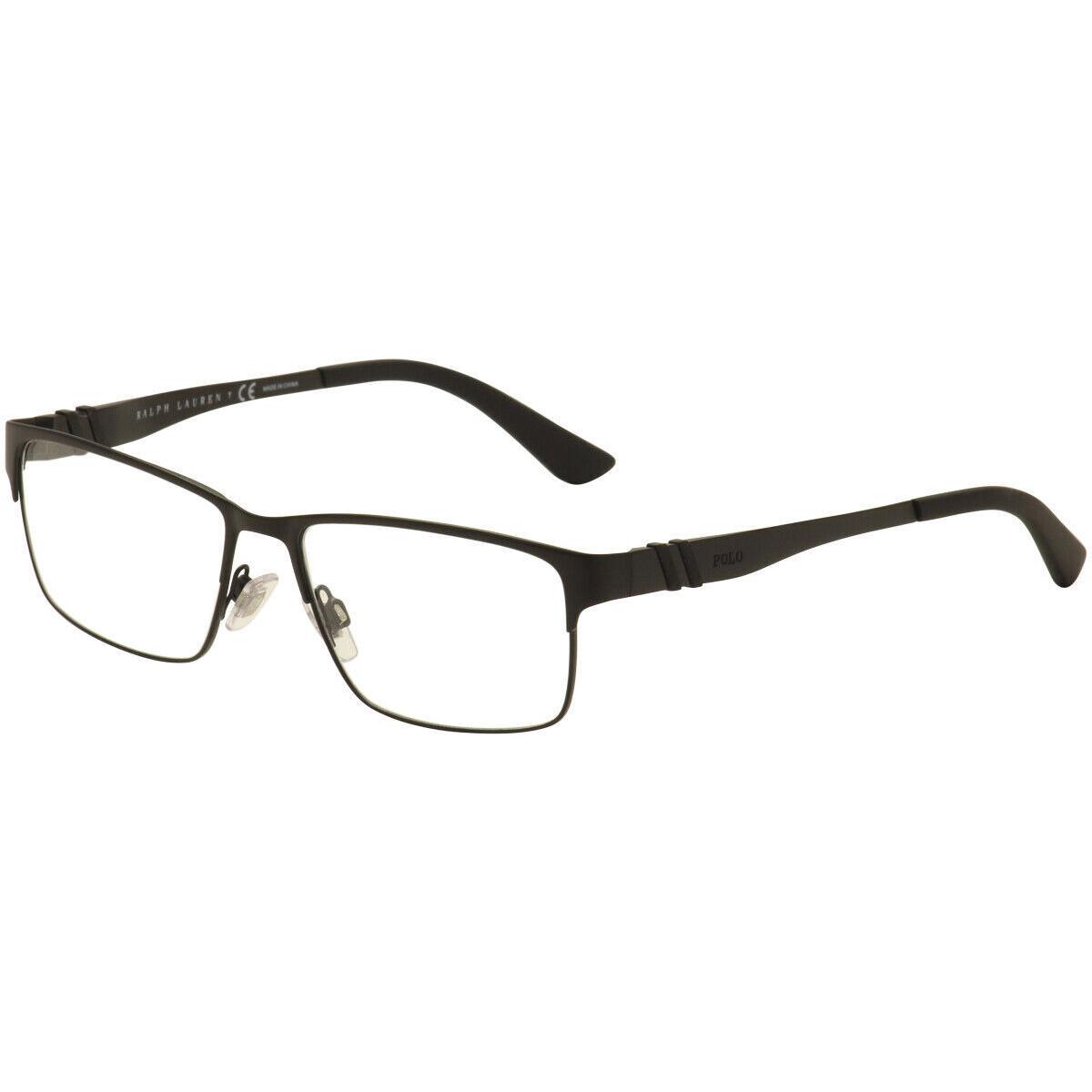 Polo Ralph Lauren Men`s Eyeglasses PH1147 9038 Black Optical Frame 56mm - Black Frame