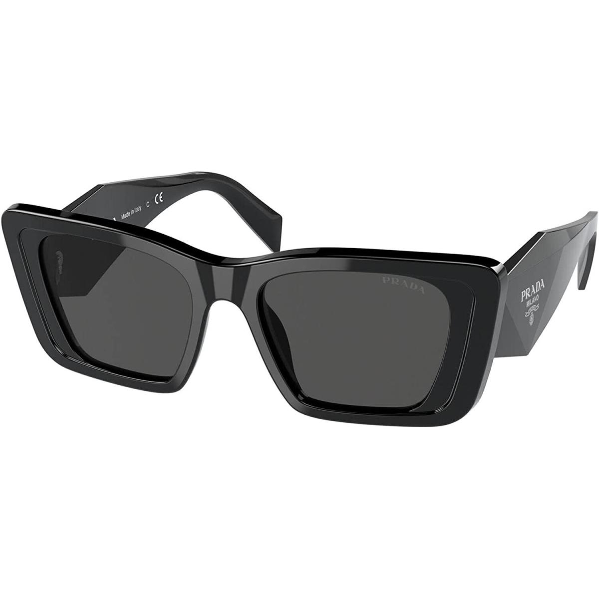 Prada Sunglasses PR08YS 1AB5S0 51mm Black / Dark Grey Lens
