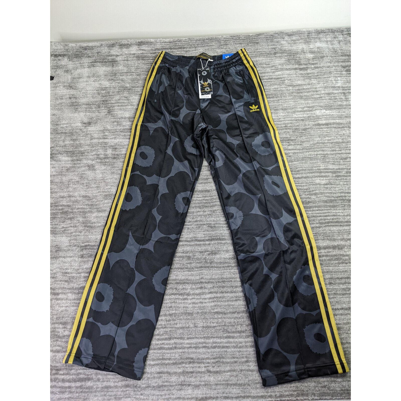 Adidas Firebird Pants Womens Small Track Pants Marimekko H20411 Black