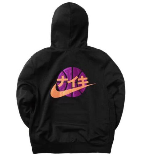 Nike Force Kma Basketball Hoodie Men s Size S Small Black CK6388-010
