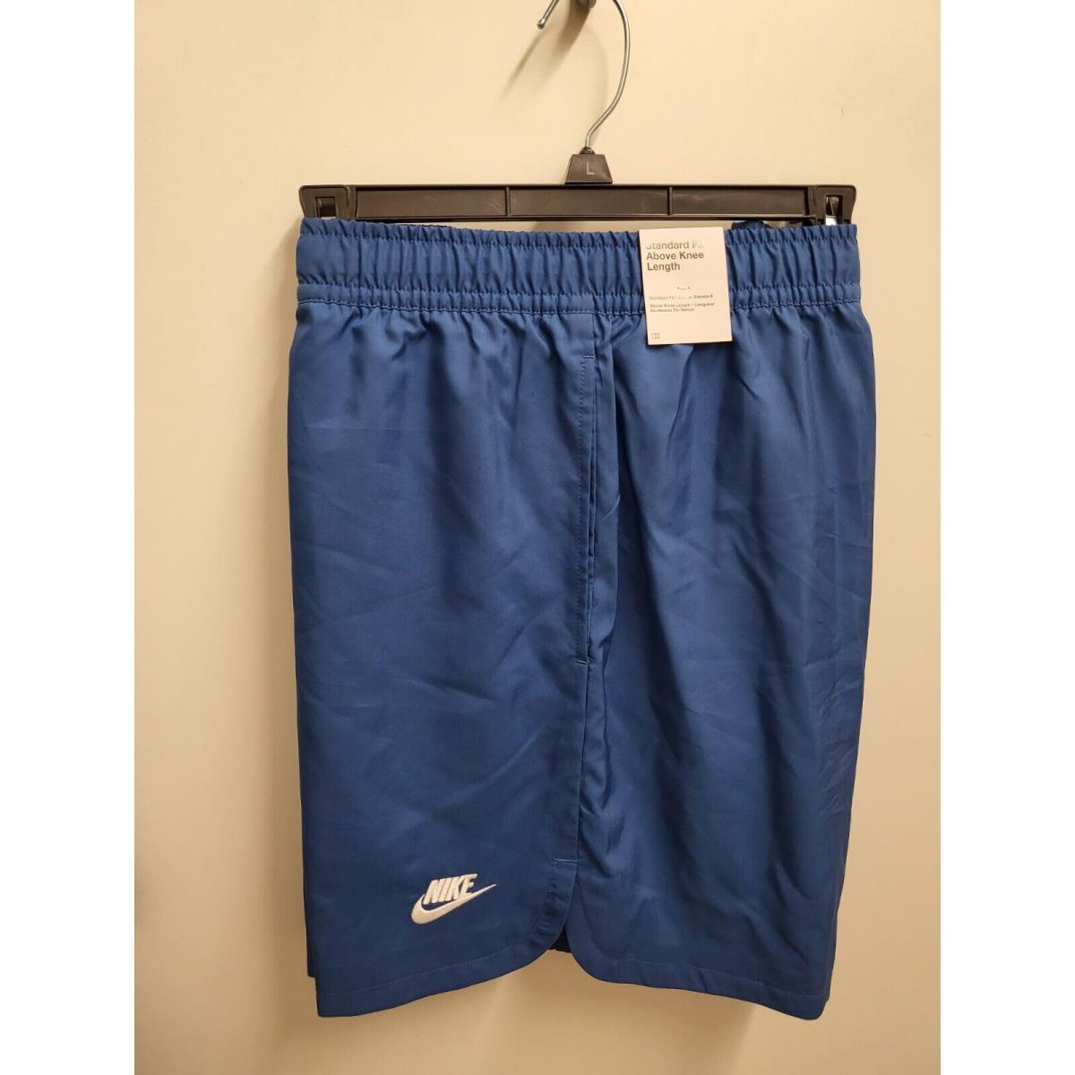 2-Nike Men s NWT-2024-Woven Flow Lined Shorts -royal Blue and Pink DM6829-med